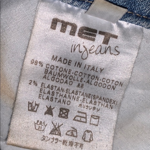 MET DENIM SHORTS SIZE 26 - Picture 6 of 6